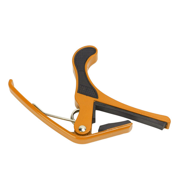 Gitarracapo Alloy Quick Release Elgitarracapo Sett med 2 ST Gitar Picks for Banjo Mandolin Gull