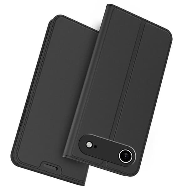Kompatibel med iPhone Air Plånboksfodral med Stativ Svart 67