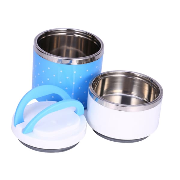 2-lags rustfrit stål isolering Termo Thermal Lunchbox Madbeholder Varmt