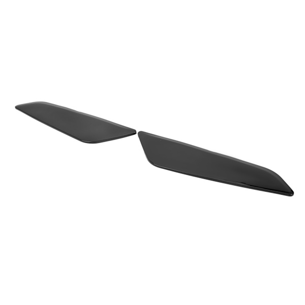 2 stk Sideventildeksel Trim Glans Svart Anti-UV Belegg Erstatning for 5-serie G30 2017‑2021