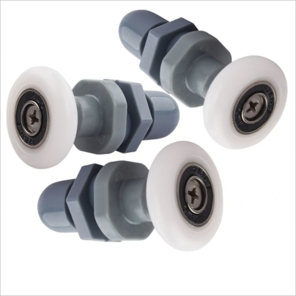 10 enkla duschdörrar/hjul/remskivor/guider 23mm diameter,HANBING