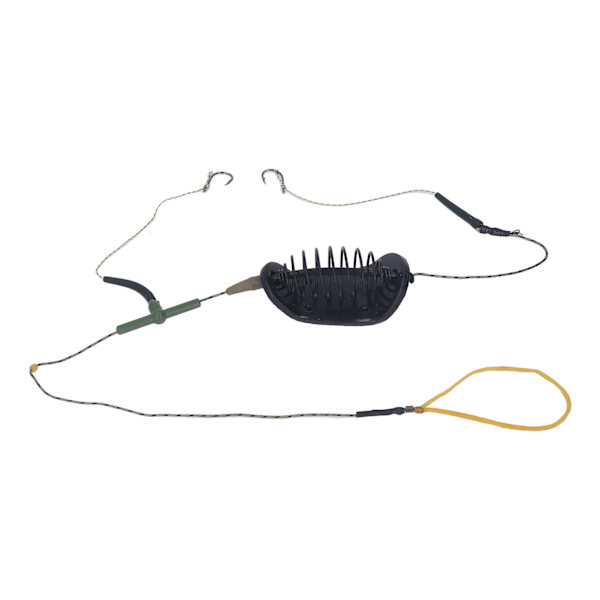 Fiskekrok Stark kraftbettbur Effektiv havfisk krok med metallsenk for karpe 60g / 2.1oz