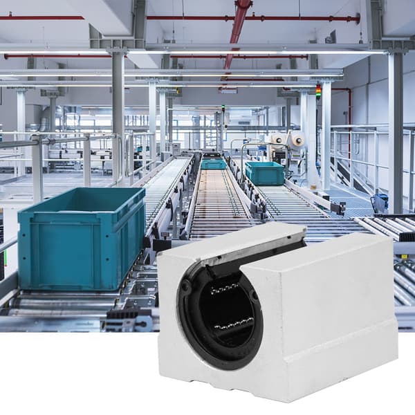 【NX】SBR25UU Åben Lineær Leje Glideblok i Aluminiumslegering til Lineær Bevægelse