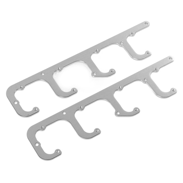 Kvadratiska Spolhållare Ventilkylare Silver Aluminiumlegering för LS1 LS3 LS2 LQ4 LQ9 LS6 L92 L99 L33 LR4 Motor