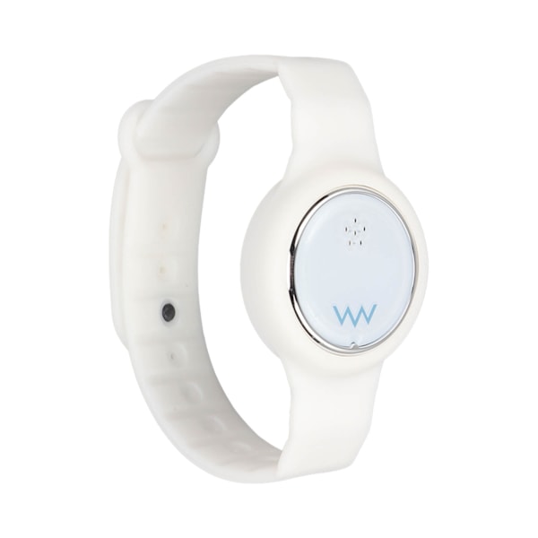 W8 Bluetooth Locator Realtids Bærbar 5V/1A Intelligent To-vejs Genstandsfinder til Android Hvid