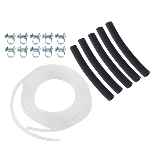 Polttoaineletku klemmarilla 89031118 Kumiplastikvarusteet Webasto/Eberspacher-lämmittimille