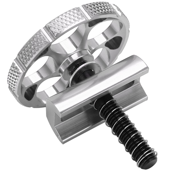 Foldbar sykkel Aluminium Hengselklemme C-spenne CNC Integrert for Brompton Foldbar Sykkel Sølv