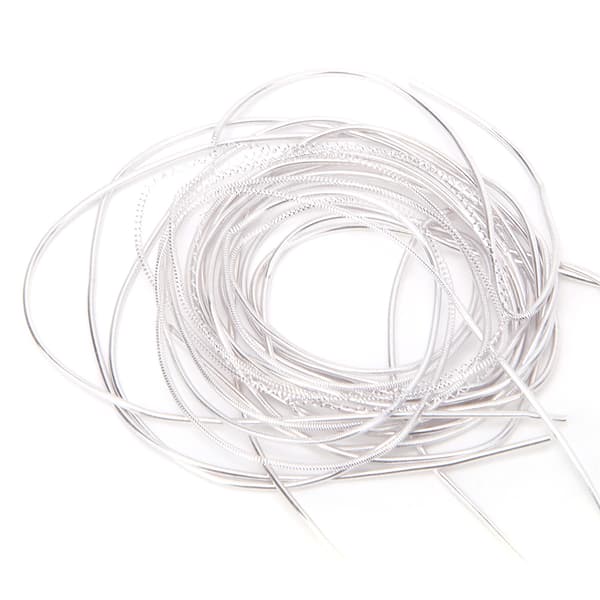 Broderitråd Kobbertråd Sysøm Søm Glans 1,5 mm Dia. Manuell DIY StringSand Sølv