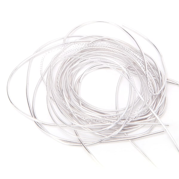 Kirjonta Lanka Kuparilanka Ompeleet Ompeleet Kiilto 1,5 mm Halkaisija Manuaalinen DIY StringSand Hopea