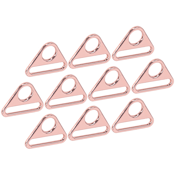 10st justerbart spänne 38 mm zinklegering Material Multipurpose Lättvikts bärbart bagagetillbehörRose Gold