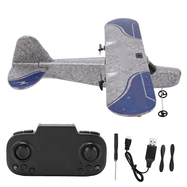 TY9 RC Glider 2,4 GHz 2-kanals fjernkontroll Fastvinge Flymodell RC EPP Skum Flymodell for barn og voksne