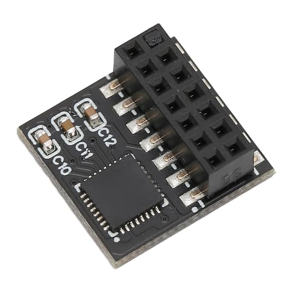 【NX】TPM 2.0 Modul 14Pin SPI TPM 2.0 Krypteringssikkerhedsmodul LPC Interface 14Pin TPM2.0 Modul til Windows til ASUS