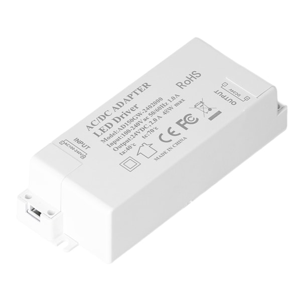 LED-drivrutin Termiskt skydd Säker isolering Lätt bärbar Hållbar LED-transformator