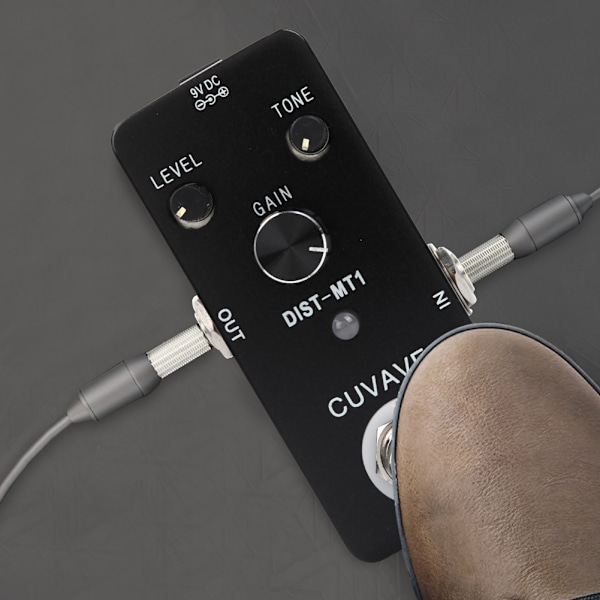 【NX】Distortion-MT1 Full Metal Shell Distortion Elgitarr Effektpedal True Bypass