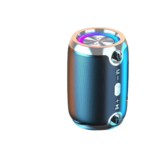 Bluetooth-högtalare Portabel Subwoofer Hög Volym Liten Trådlös Högtalare för Utomhusbruk Hem Svart Standardversion