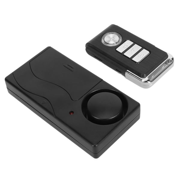 Trådlöst vibrationslarm 108dB superhögt 4 lägen trådlöst cykellarm med fjärrkontroll för dörrfönster motorcykelbil