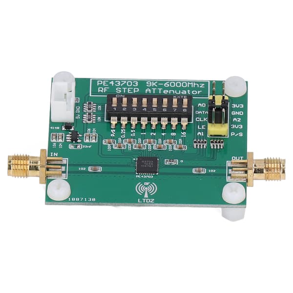 Dæmpermodul Digital RF 9K‑4GHz Båndbredde 0,25dB til 31,75dB PE43703 Tilbehør