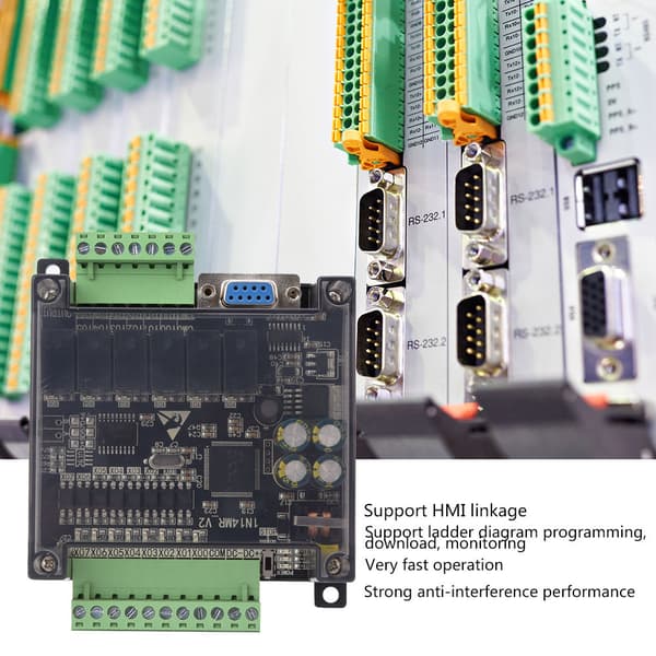 【NX】FX1N-14MR Programmerbar logikkontrollerkort DC24V relékontrollmodul