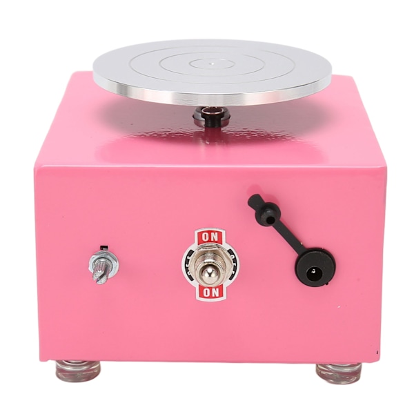 Mini-keramiikkapyörä keramiikkapyörä säädettävä nopeus Mini sähköinen keramiikkapyörä kone DIY-savityö käsityö 100‑240V AU-pistoke