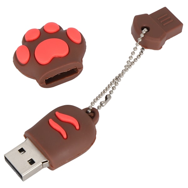 USB Flash Drive Sødt Tegneserie Miniature USB2.0 Memory Stick til Datalagring Forretningsgave 128GB
