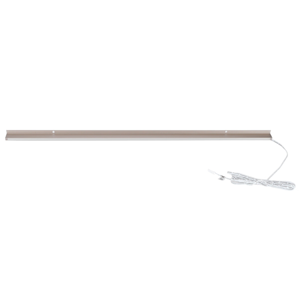 LED-lys under skab 60 cm dobbeltsidet lysstænger til garderobe Bogreol Skab Varmt lys