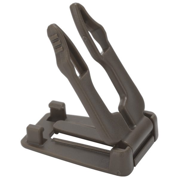 10 st Multifunktions Molle Webbing Strap Spänne Clips Avtagbar ryggsäck Anslutningsspännen (Militärgrön)