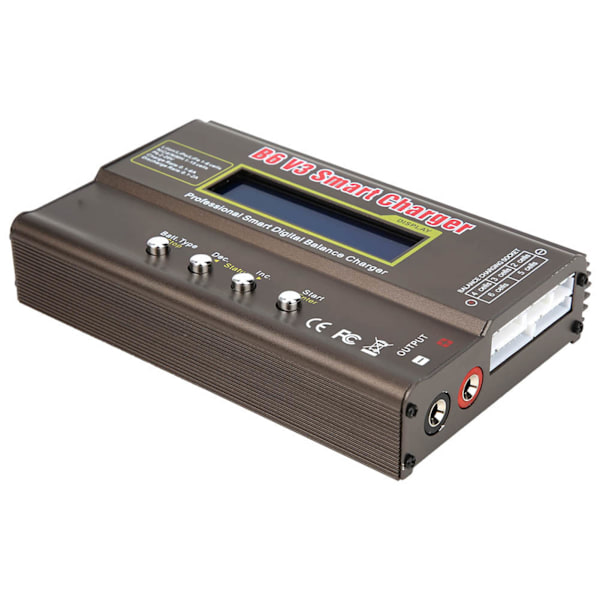 B6V3 80W Model Flyveplan Smart Digital Balance Batterilader DC11.0-18.0 V