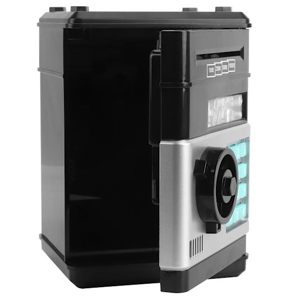 Elektronisk sparegrissimulator ATM Kode Pengboks Kontantmynt Sparboks Gave til KidBlack