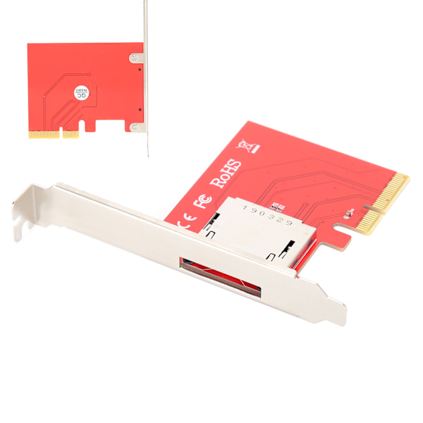 PCIE Adapter CF Kortlæser Konverter Board Modul CF201 til Windows OS X LINUX