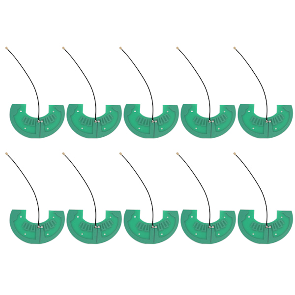 10 stk intern antenne U-form 4G 8DBI signalstabilisering PCB kretskort Innbygd antenne