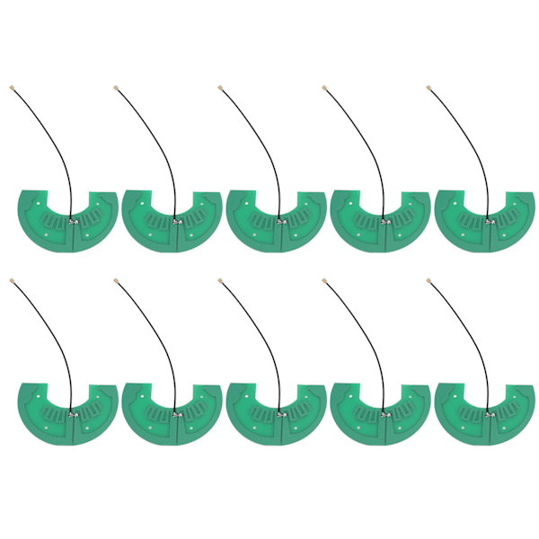 10 stk intern antenne U-form 4G 8DBI signalstabilisering PCB printkort Indbygget antenne