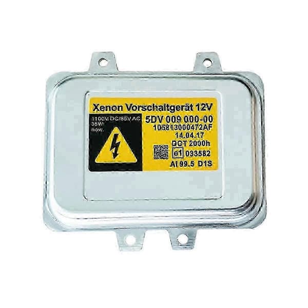 Bil HID Xenon Forlygte Ballast 5DV009000-00 Kompatibel med BMW E60 E61 E65 E66 Sølvmetal Direkte Installation