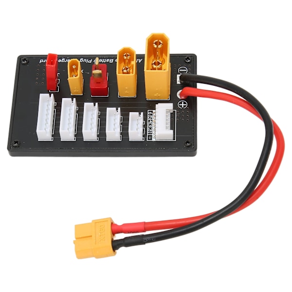 Lipo Batteri Parallel Opladningskort Fem i En XT30 XT60 XT90 JST T Stik Multi Opladningsplade til Imax B6 B6AC IDST Q6 Lite