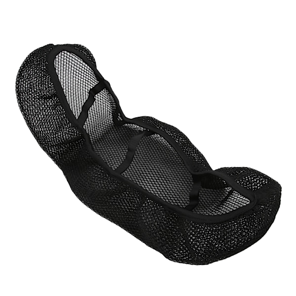 Motorcykelsätesöverdrag 3-dimensionell andningsbar design mesh svart ersättning för VESPA Gts300