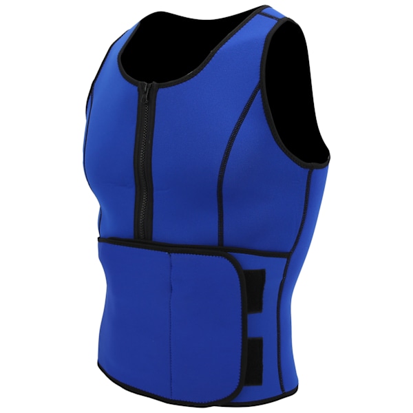 Neopren Sauna Sved Vest Taljetræner til Kvinder Justerbar Slankevest Body ShaperM