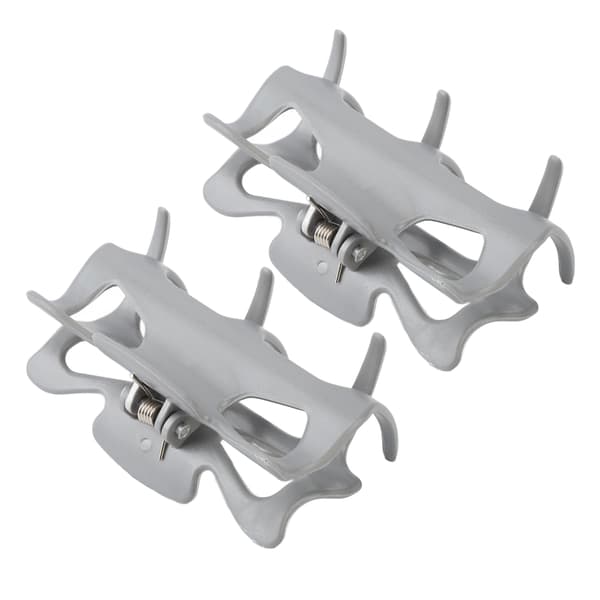 2 stk Hot Roller Clips Hårrulle Klipser Erstatning for Kvinner Jenter Hårseksjon Styling