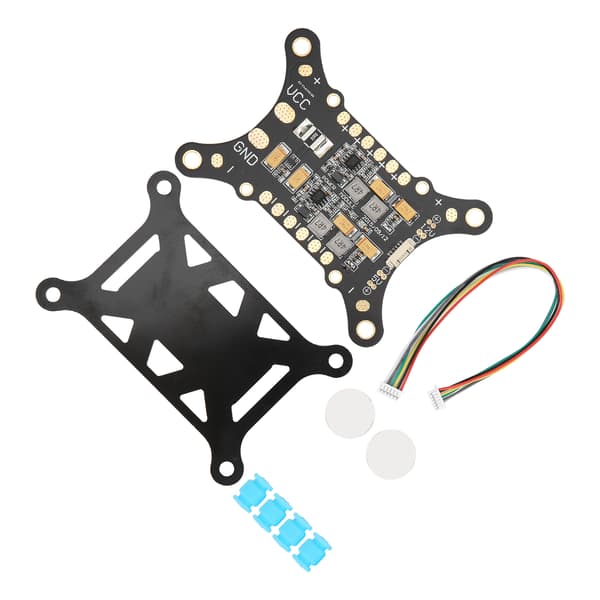 5 i 1 Super Damping Board 5V 12V BEC Integrert strømmodul ESC Board Kompatibel med APM/PX4