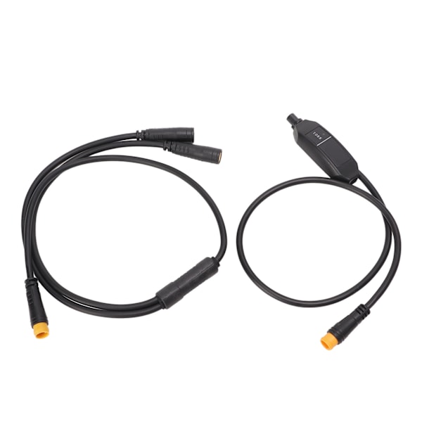 1T2 Elcykkelbrems delt kabel Gir Sensor Forlengelsesledning for BAFANG Mid Motor
