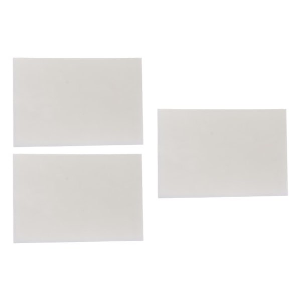 3 stk. Stempelutskjæringsblokk Myk Gummi Lagingsblokk DIY Håndlaget Håndverk for Utskjæring av Stempler Trykk 15x10x0.5cm