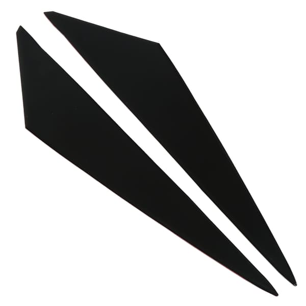 【NX】2 stk. Forlygtebryn Sort Beskyttende Nem Rengøring Erstatning til X1 E84 2009-2014