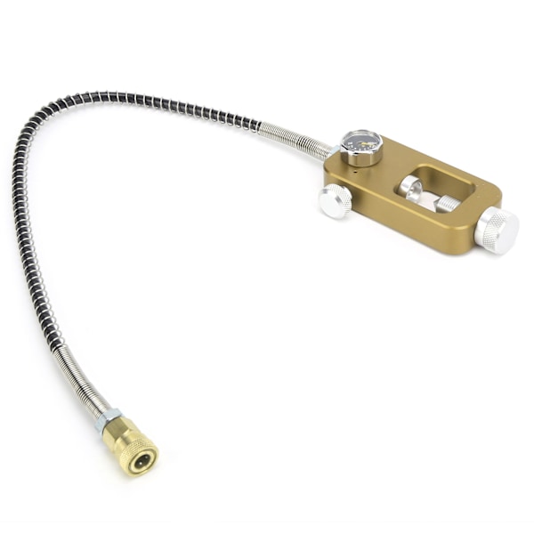 DIDEEP 8 mm:n sukellusadapteri suuresta säiliöstä pieneen sylinteriin painemittarilla 0,5L/1LGold