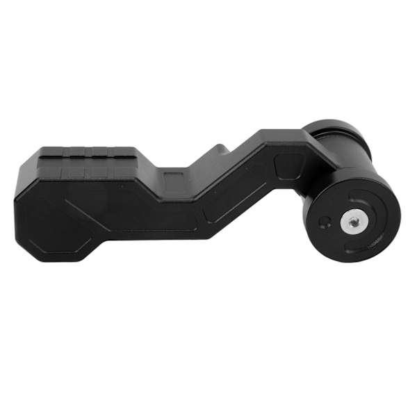 Gearshift-knap med 3 adaptere forlænget 6061-T6 aluminiumlegering Universal udskiftning til Acura Sort