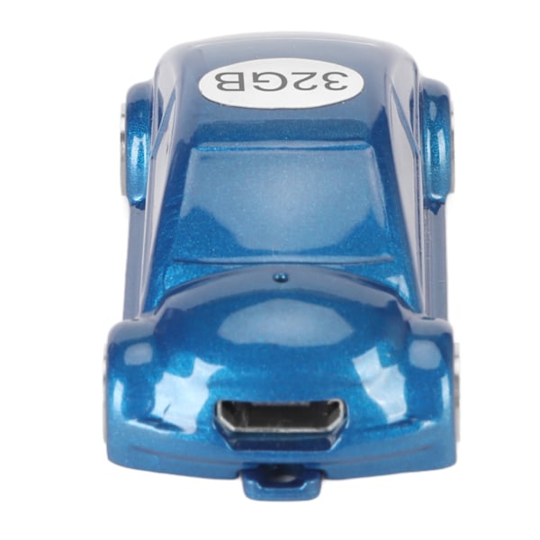Mini Inspelare HD Brusreducerande Röstaktiverad Bilform MP3 Liten Inspelare med Tidsstämpel för Möte Klass Neutral Engelska Himmelsblå 32GB