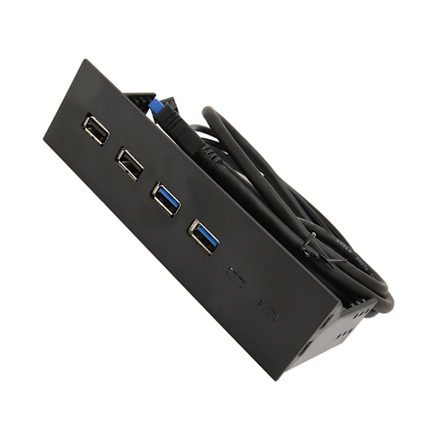 USB frontpanel 2 USB2.0 2 USB3.0 höghastighetsöverföring 5,25 tum datorexpansionskort 4 portar