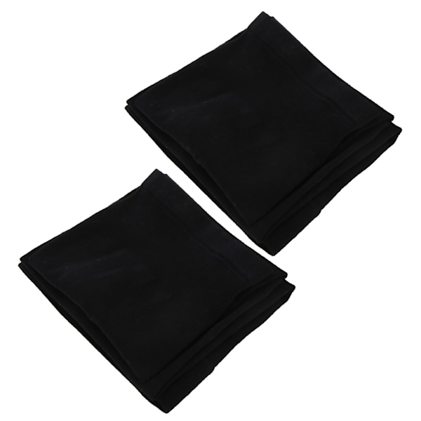 Summer Sun Protection Oversleeves Ice Silk Sleeves til udendørs sport med fingeråbning til UnisexBlack