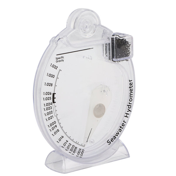 Havshydrometer Salinitet Specifik vikttest Saltvattenkoncentration Akvariumtestverktyg (HD T H018)