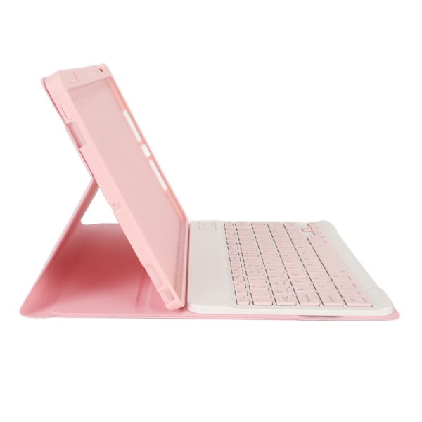 Tabletin näppäimistö UK-asettelu BT-yhteys 10 metriä Ohjaus Suojaava Kotelo Langaton Näppäimistö IOS Tablet Air 3 Pro 10.5 tuumaa Vaaleanpunainen