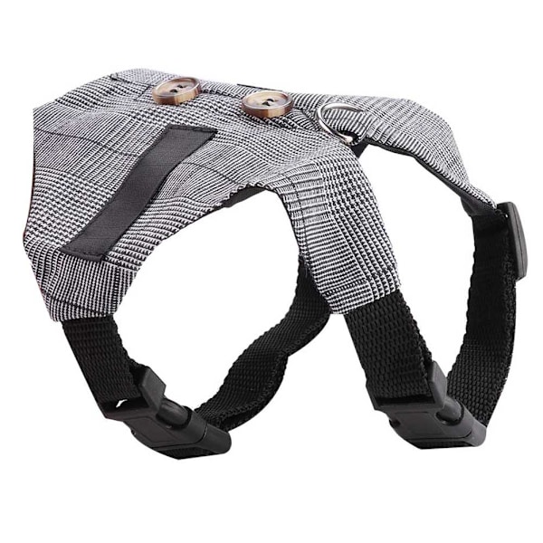 Mjuk kanin som andas sele med koppel Gentlemanly Style (M)