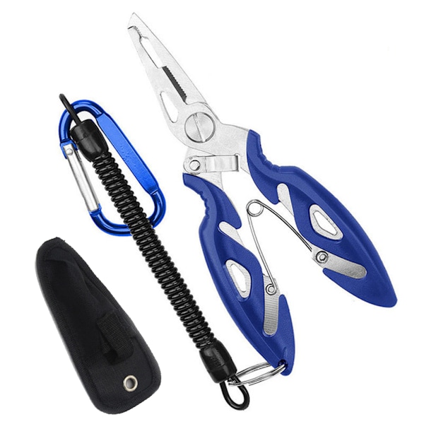Fiskepliers i rustfrit stål - Fiskeredskaber - Fiskepliers - Krogfjerner og snoet snor