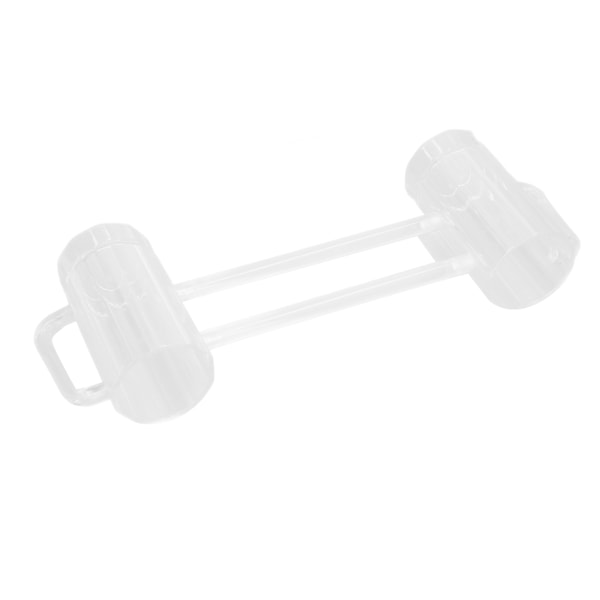 Ølkopp Akryl Dobbel Sammenføyd Ølglass med Håndtak for Bar KTV Spillkonkurranse 430ml / 14.5oz